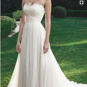 Casablanca Bohemian Style Wedding Dress